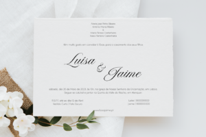 Convite LuisaeJamie